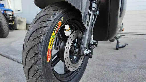 Електроскутер Двомісний CROSSER CR9 (1000W,72V,24Ah графенові абк) Чорний - фото 8