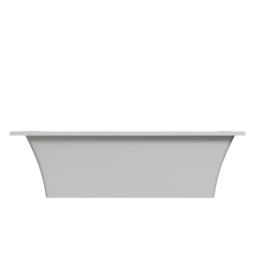 Ванна отдельностоящая матовая Amdcon Tytul 185x85 из литого камня TYTUL_185_MAT Белый матовый - фото 6