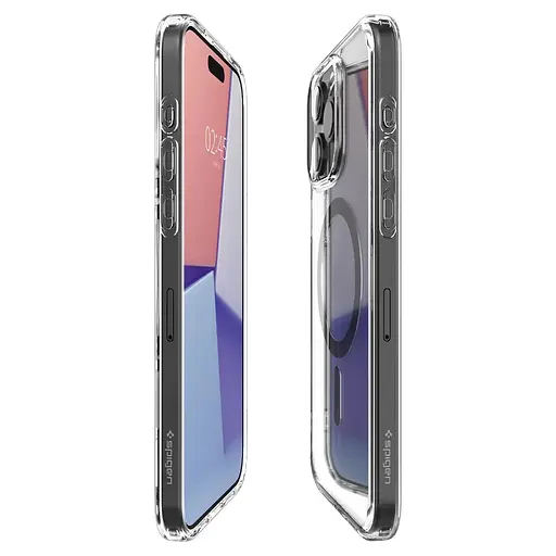 Протиударний чохол Spigen Ultra Hybrid MagFiдля iPhone 15 Pro (6.1") Graphite ACS06716 - фото 10