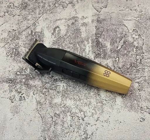 Професійна машинка для стрижки VGR V-003 (9000 об/хв, DLC-ножі, 2500 mAh) - фото 3