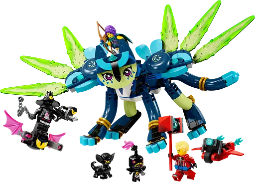 Конструктор LEGO DREAMZzz Зоуи и котосовая Зиан 437 детали (71476) - фото 2