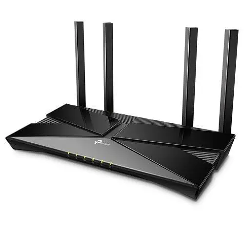 Роутер TP-LINK Archer AX23, чорний, Wi-Fi 802.11ax, до 1755 Mb/s, 2.4/5GHz, 4x100/1000 Mb/s, RJ45 100/1000Mb/s (Gb), 4 зовнішні - фото 1