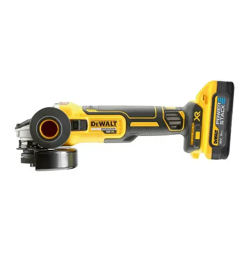 Шлифмашина угловая аккумуляторная DeWalt с АКБ и ЗУ DCG405H2T - фото 1