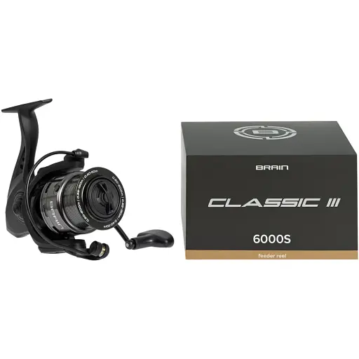 Катушка Brain Classic III Feeder 6000S 4+1BB 4.9:1 - фото 6