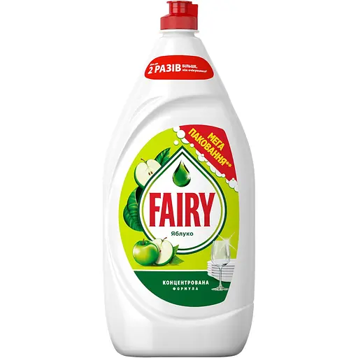 Средство для мытья посуды Fairy Яблоко 1350 мл