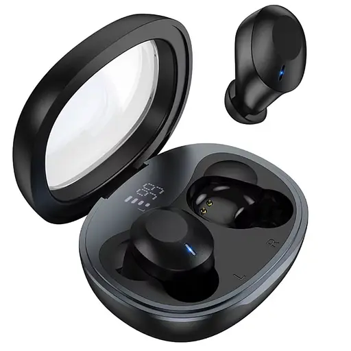 Бездротові навушники HOCO EQ3 Smart true wireless BT headset Black - фото 1