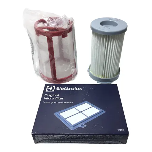 Набір фільтрів для пилососу Electrolux Ergoeasy Cyclonic ZTF7610, ZTF7640, (EF75B, 4055174462, EF75С)