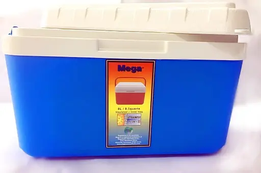 Термобокс Mega 8 л синий - фото 3