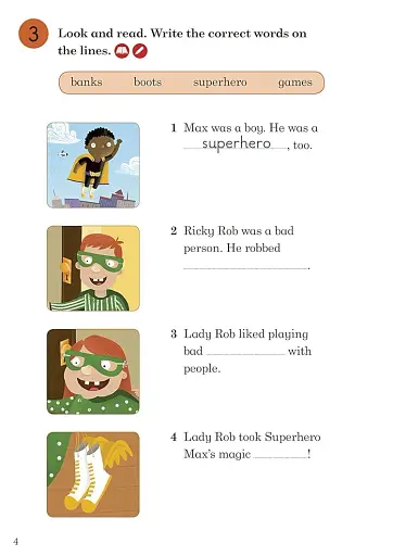 Ladybird Readers 2 Superhero Max Activity Book - фото 4