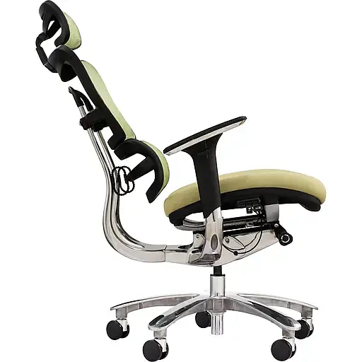 Офисное кресло GT Racer X-801A (W-54 B-44), зеленое (X-801A Green (W-54 B-44)) - фото 4