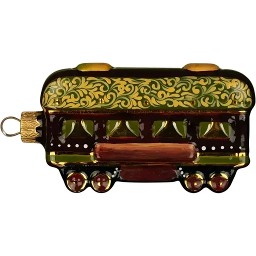 Ялинкова прикраса Різдвяні історії Святковий вагон скло (4820001045161)