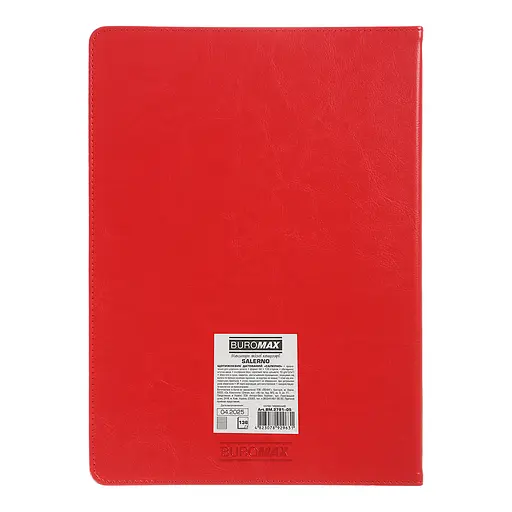 Еженедельник датированный Buromax Salerno 2026 A4 красный (BM.2781-05) - фото 3