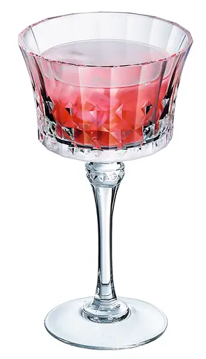 Набір келихів для шампанського та коктейлів CD'A Lady Diamond 4 шт 230 мл (X1718) - фото 3