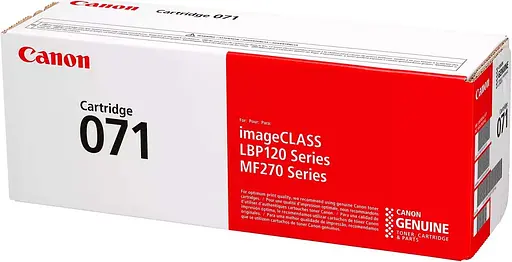 Картридж Canon 071 MF272dw/275dw/LBP122dw Black 1200 стор. teh0018671 - фото 4