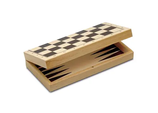 Настольная игра CAYRO 3 в 1 (шахматы, шашки, нарды) (поле 29х29 см) (648) - фото 4