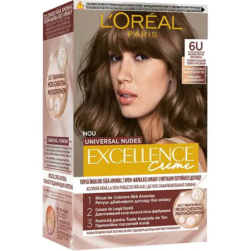 Крем-фарба для волосся L'oreal Paris Excellence Creme №6U (AA881701)