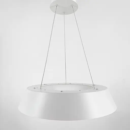 LED світильник підвісний круглий в білому корпусі Line.F 12104 P-500 P WT - фото 3