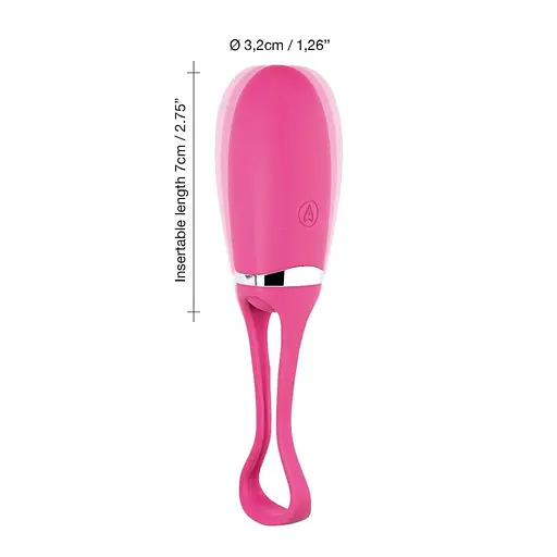 Віброяйце Dorcel Secret Delight Magenta 12.5 см рожевий - фото 7