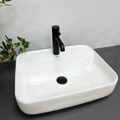 Умивальник VBI Ragusa white накладний VBI-014500, Білий - фото 1