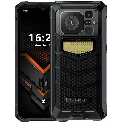 Смартфон Sigma mobile X-treme PQ57 черный, 2 Nano-Sim, 6.58" (1080x2408) IPS FHD+, MediaTek Helio P60, RAM 6Gb, ROM 256Gb - фото 1