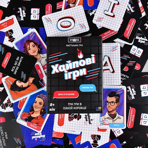 Настільна гра Strateg Хайпові ігри 3 в 1 30946 інструкція гральні картки - фото 3