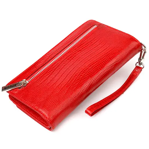 Женский кожаный кошелек Canpellini 20х10.5х3 см acs0025086 - фото 2