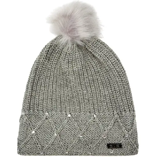 Шапка CMP Woman Knitted Hat with Crystals Grey (1097-5505202-U632 UNI)
