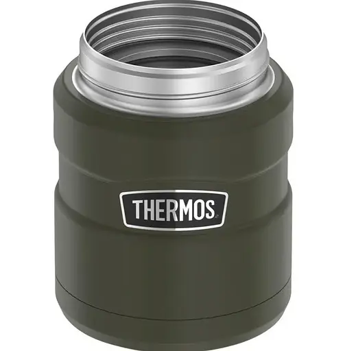 Термос для еды Stainless King Food Flask 470 ml olive 173029 - фото 4