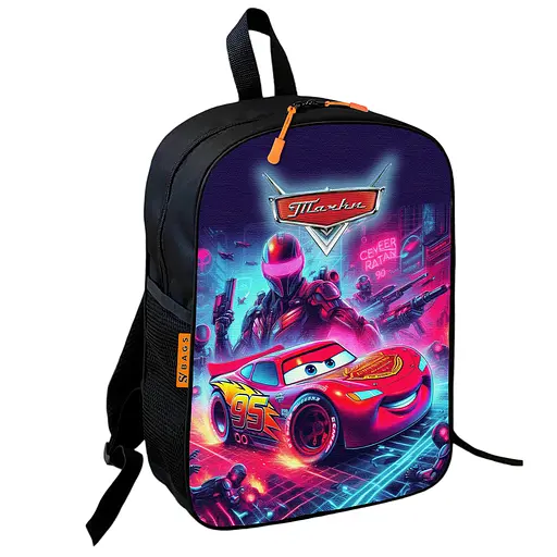 Рюкзак школьный детский Тачки Молния Маквин 36х27 см для мальчика (01166)