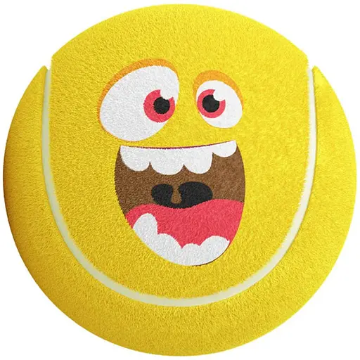 Іграшка для собак Croci м'яч тенісний емоція радість 6.5 см