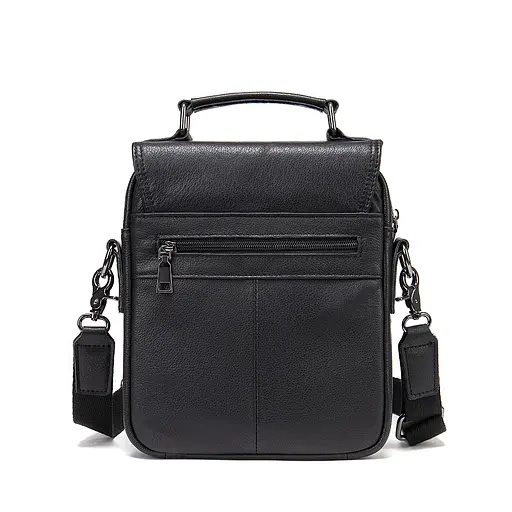 Чоловіча шкіряна сумка Vintage 20х22,5х5,5 см sum0013957 - фото 4