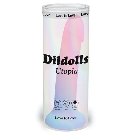 Фалоімітатор Love To Love Dildolls Utopia 19 см мульти - фото 6