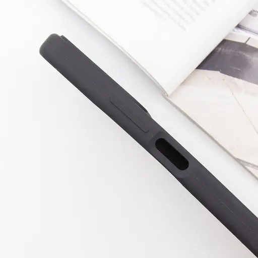 Чохол Lakshmi Silicone Cover Full Camera AA для Xiaomi Redmi 13 4G/Poco M6 4G Чорний/Black - фото 4