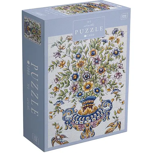 Пазлы трехслойные Interdruk Art on Tiles 2, 1000 шт. (385413)