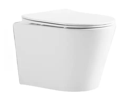 Унитаз подвесной Mixxus Bevel-0302-R 520x360x365 мм, Rimless MI6709, Белый - фото 3