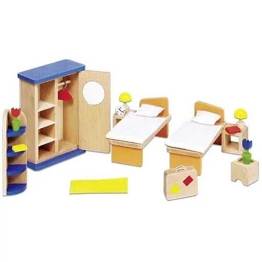 goki Набір для ляльок Меблі для спальні