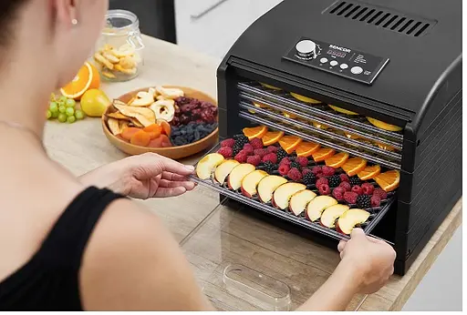 Сушарка для фруктів і овочів Sencor SFD 6600BK (6579040) - фото 8