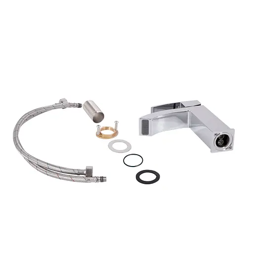 Смеситель для умывальника Qtap Swan Cascada QTSWA270CRM45564 Chrome - фото 4