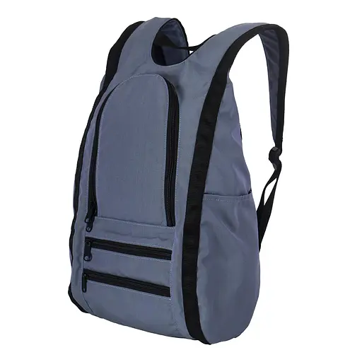 Рюкзак-антивор OOLOO Капля 45х27х14 см, светло-синий 861/414 - фото 2