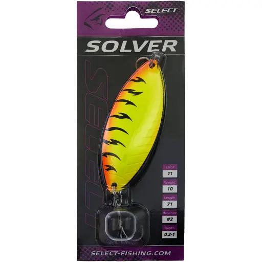 Блешня Select Solver 10 g 71 mm #11 - фото 2