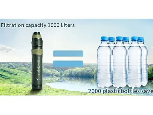 Професійний похідний фільтр для води туристичний Miniwell L600, глибокого очищення (100133) - фото 7