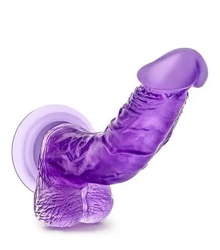 Фалоімітатор B Yours Sweet N Hard 7 21.5 см фіолетовий - фото 3