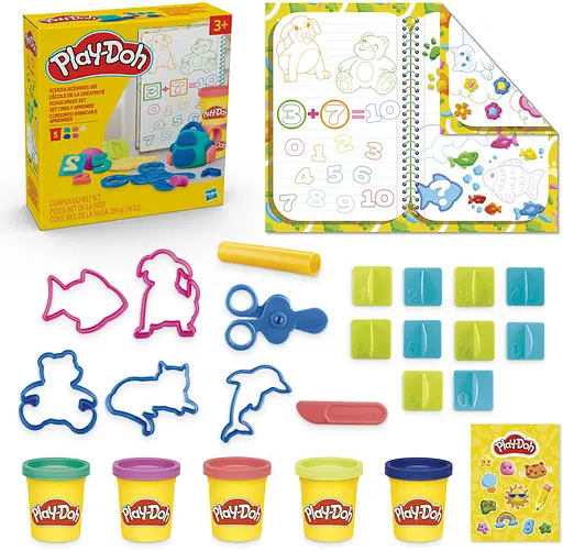 Набір для творчості Hasbro з масою для ліплення Play-Doh Шкільні заняття (F9144) - фото 3