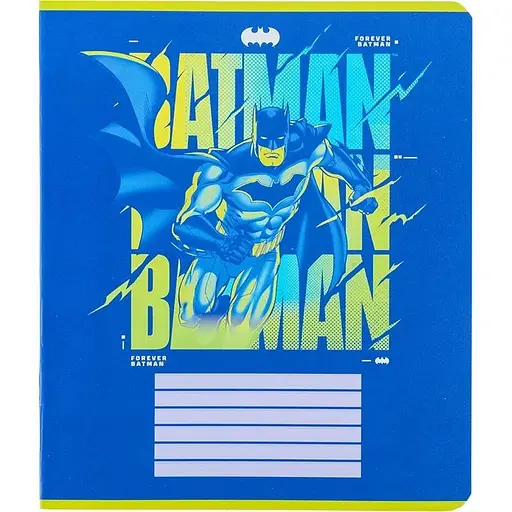 Зошит учнівський "DC Batman" Kite DC24-236 18 аркушів (4063276212443)(SC) - фото 1