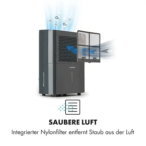 Осушувач повітря Klarstein DryFy 10 20 м² (10032662) - фото 4
