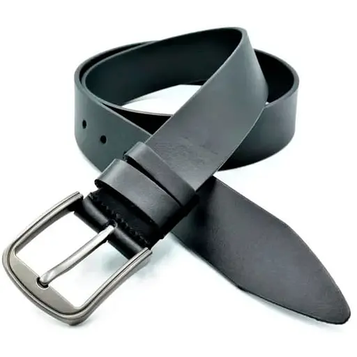 Ремінь шкіряний Weatro чоловічий 3,8х105-125 см acs0027316 - фото 1