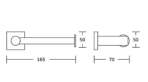 Тримач туалетного паперу VBI Saturn black VBI-040312BL Чорний матовий - фото 2