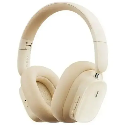 Навушники Baseus Bowie H1i Noise-Cancellation Wireless Headphones Stellar White
