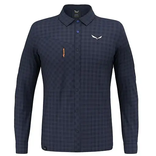 Сорочка Salewa Puez Dry M L/S Shirt L Темно-синій (1054-013.012.0431)