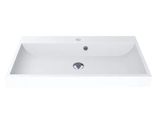 Умивальник Miraggio Varna 800 mirasoft 0001027, Білий матовий - фото 4